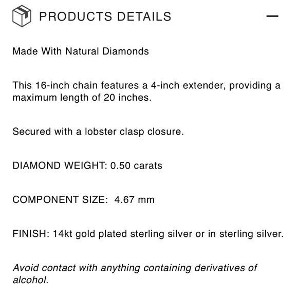 Ella Stein Elegant Gold Diamond Tennis Necklace - Picture 5 of 10